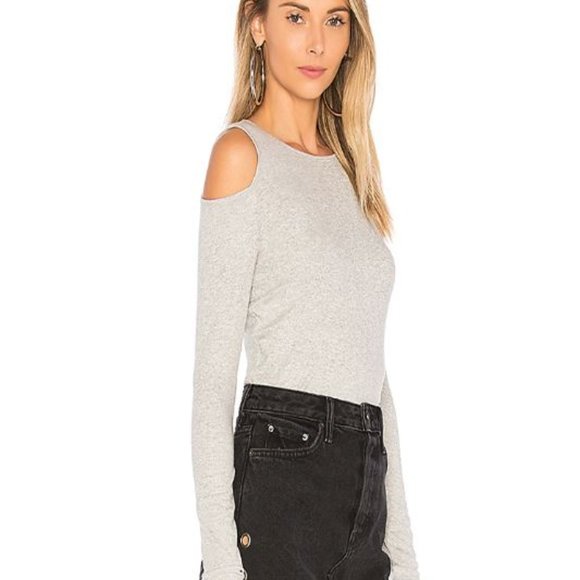 Revolve LANSTON Cold Shoudler Top - Picture 2 of 4